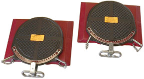 Wheel Alignment Turntables - 2 Piece