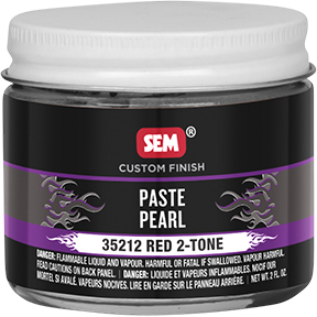 Color Horizons 2 Oz Paste Pearls - Red 2-Tone