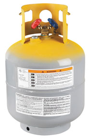 Refrigerant Tank - 50 Lb - 1/4 In Fittings