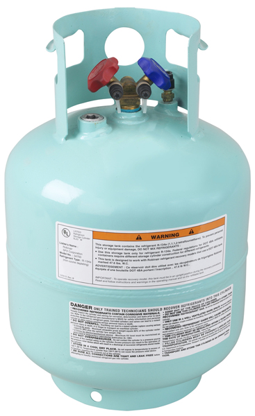 Robinair 34750 Refrigerant Tank - 50 Lb for R-134a 34700 Series