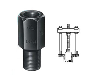 Puller Adapter 5/8-18 Female To 3/8-24 Male