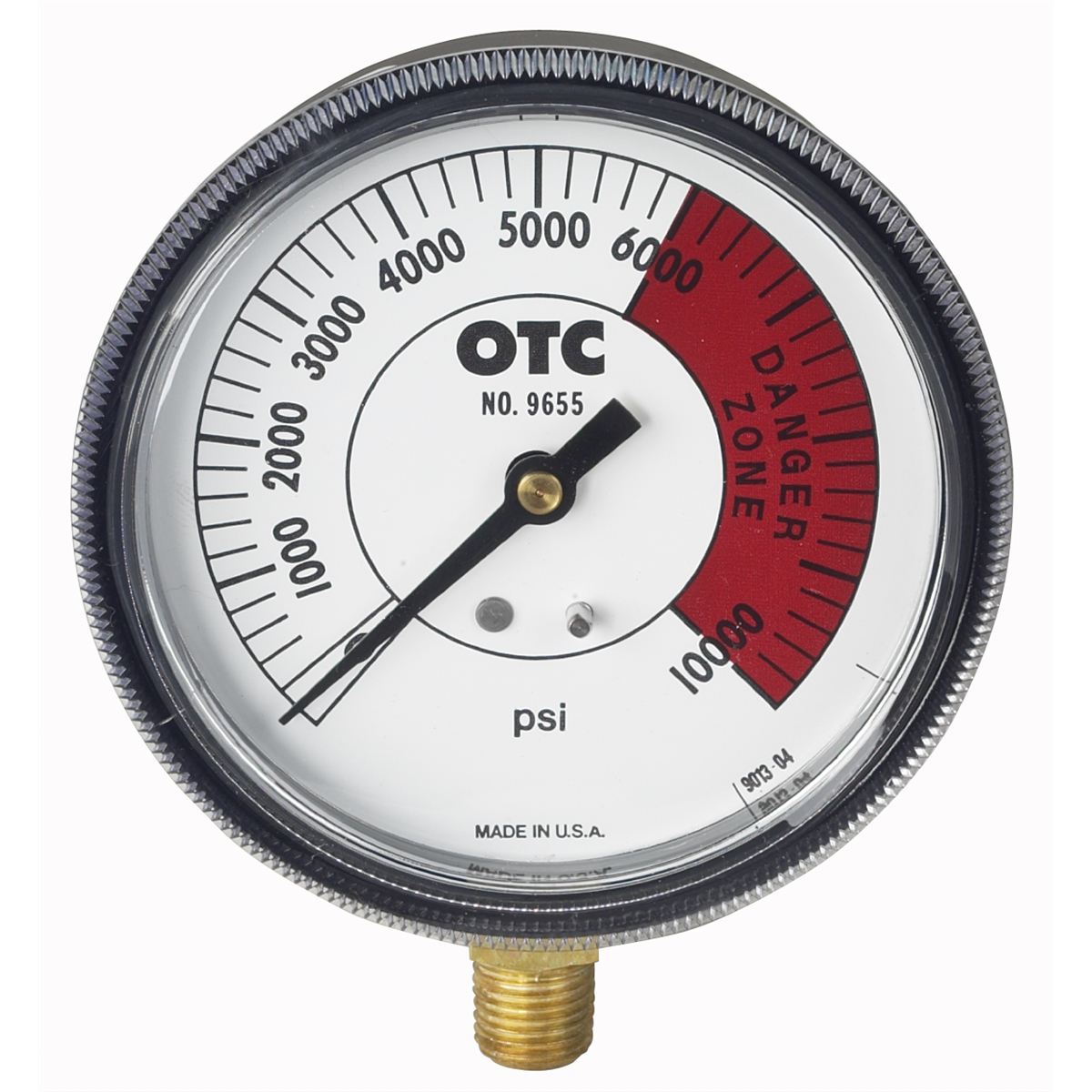 Pressure Gauge 0 to 6000 PSI