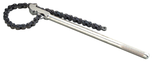 Ratcheting Chain Wrench - 3 In to 6 3/4 In OD