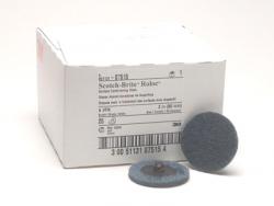 Scotch-Brite Medium Grit Roloc Conditioning Discs Blue - 2In