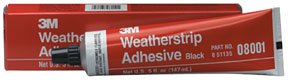 3M Super Weatherstrip Adhesive Yellow - 5 Oz Tube