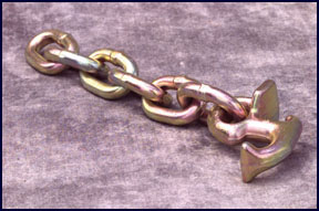 Chain w/ GM R Hook - 3/8 In