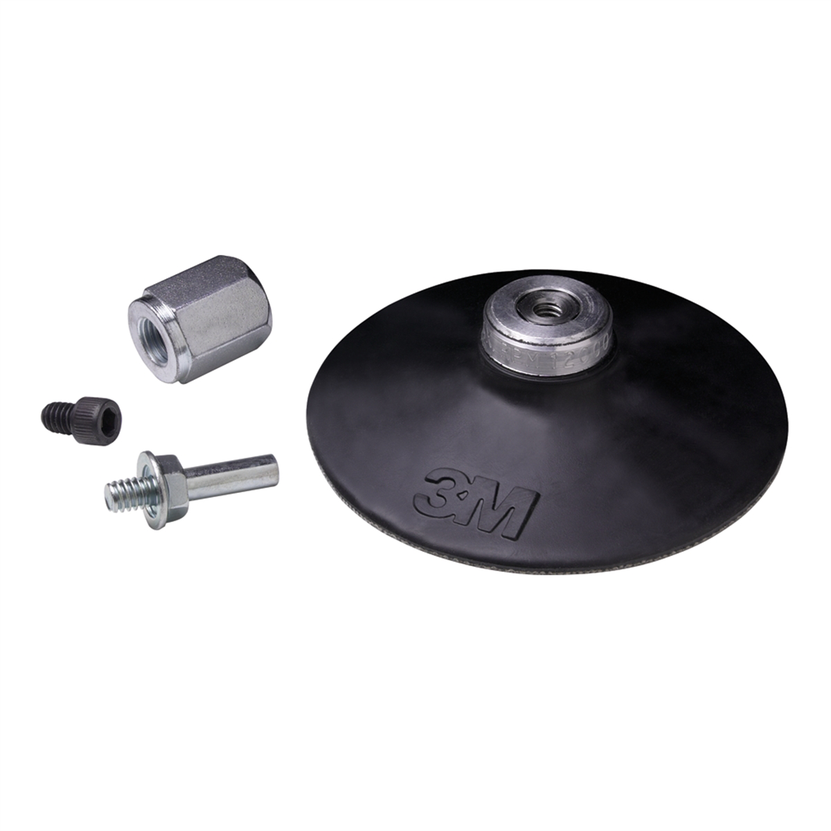 Roloc Disc Pad Assembly - 4In Diameter - 1/4In Shaft