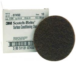 Scotch Brite(TM) Surface Conditioning Disc Brown - 4 In Coarse