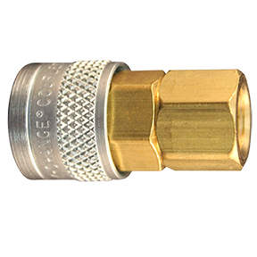 1/4" FNPT M Style Push Type Coupler