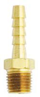 Brass Air Hose End 1/4 In ID x 1/4 In NPT