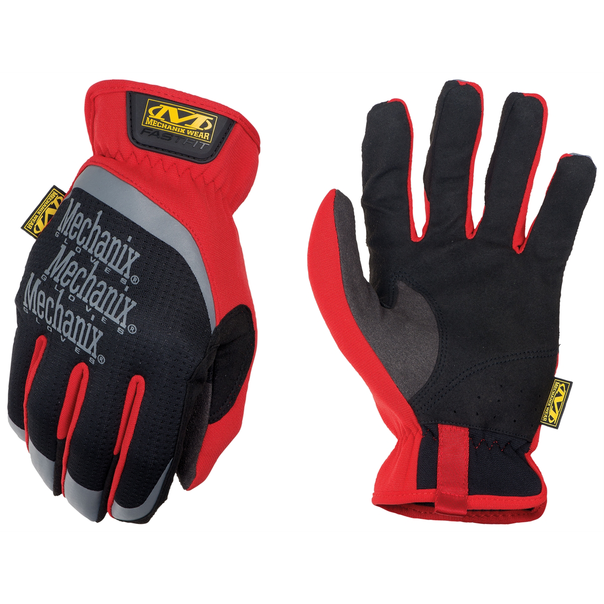 FastFit Gloves - Red - Large