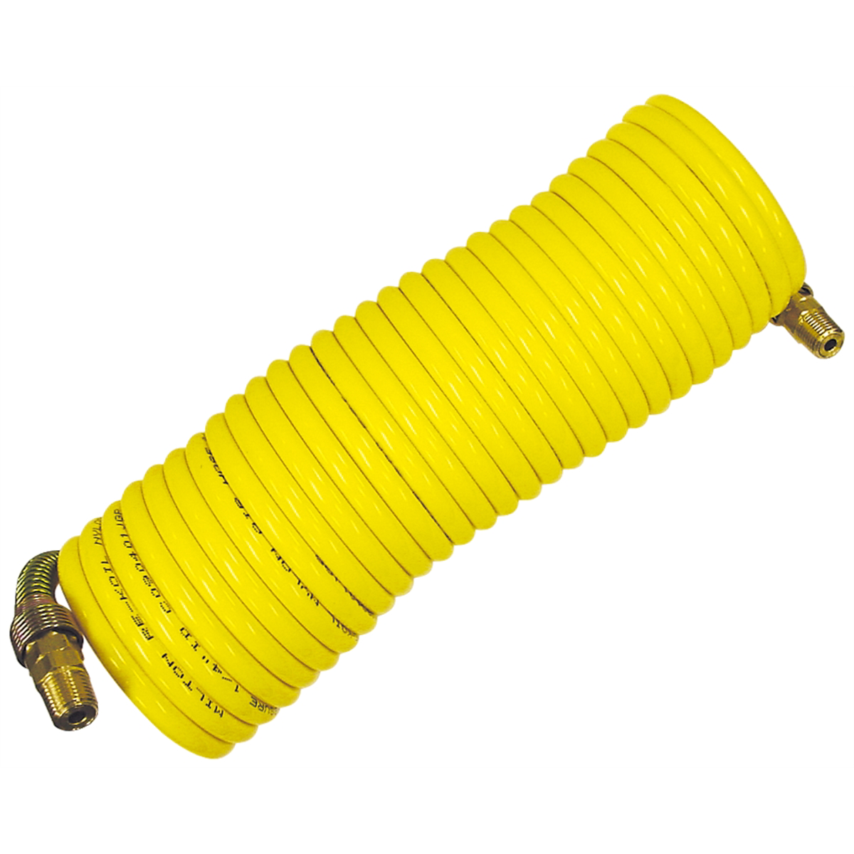 Nylon Re-Koil Air Hose - 3/8 In x 25 Ft - 3/8 In NPT