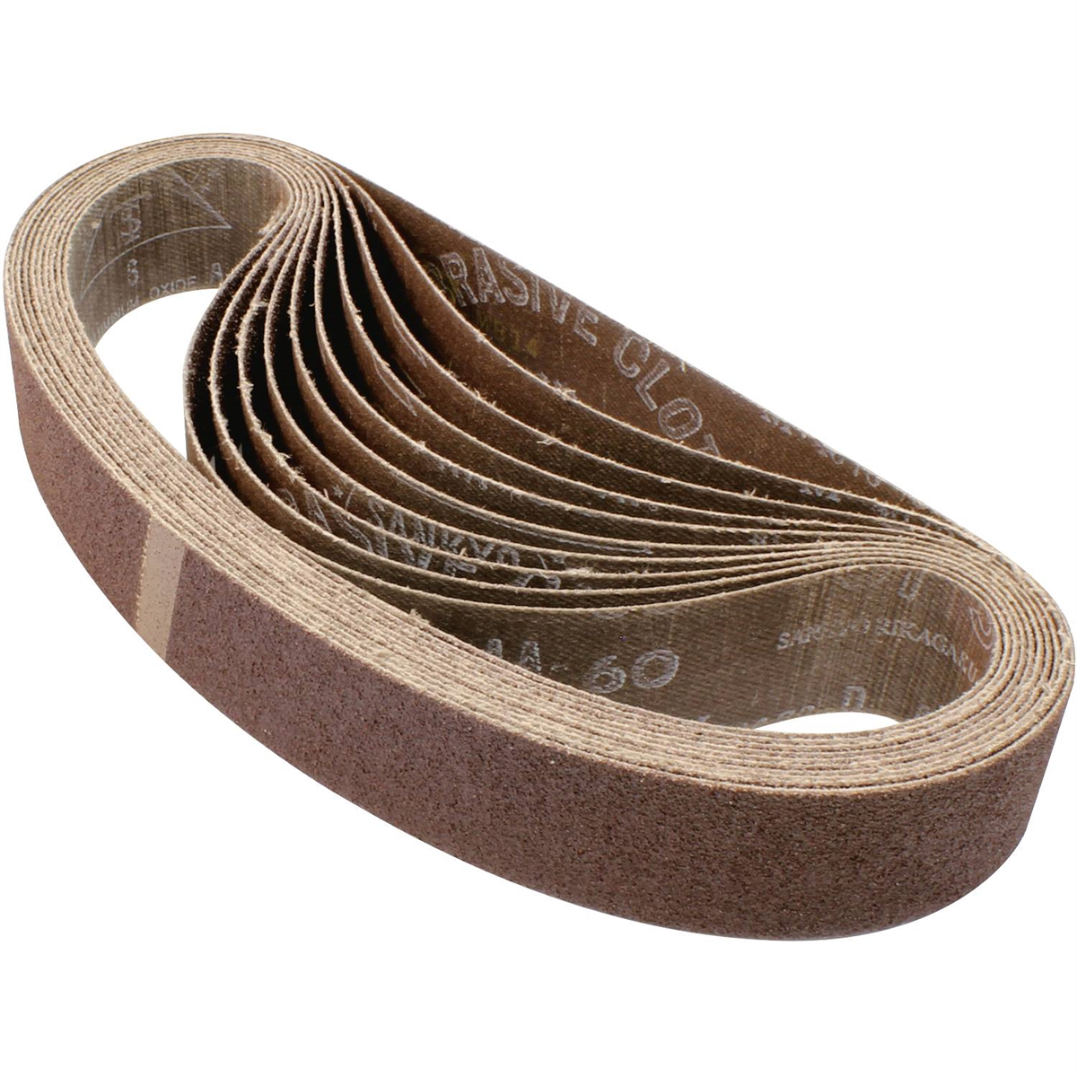 Sanding Belt - 1 1/8In x 21In - 10/Pk