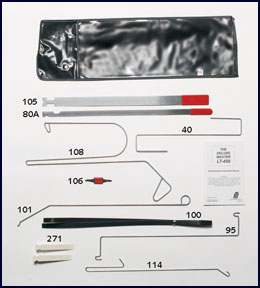 Deluxe Master Automotive Lockout Tool Kit LT-450