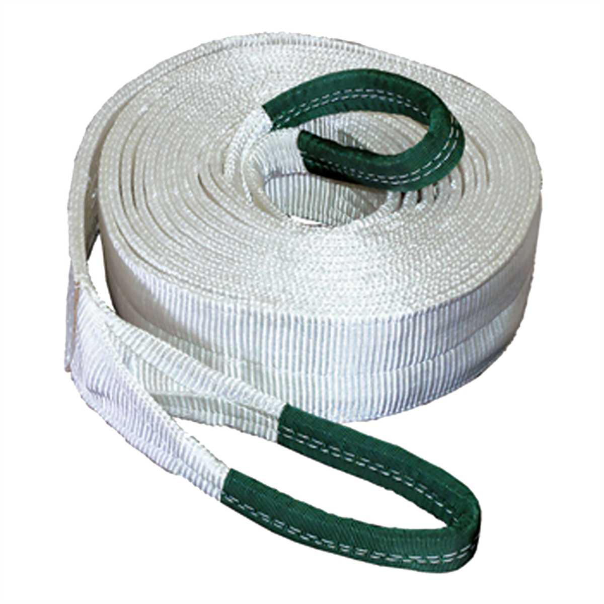 Tow Strap w/ Looped Ends - 4 In x 30 Ft - 40,000 Lb Capacity