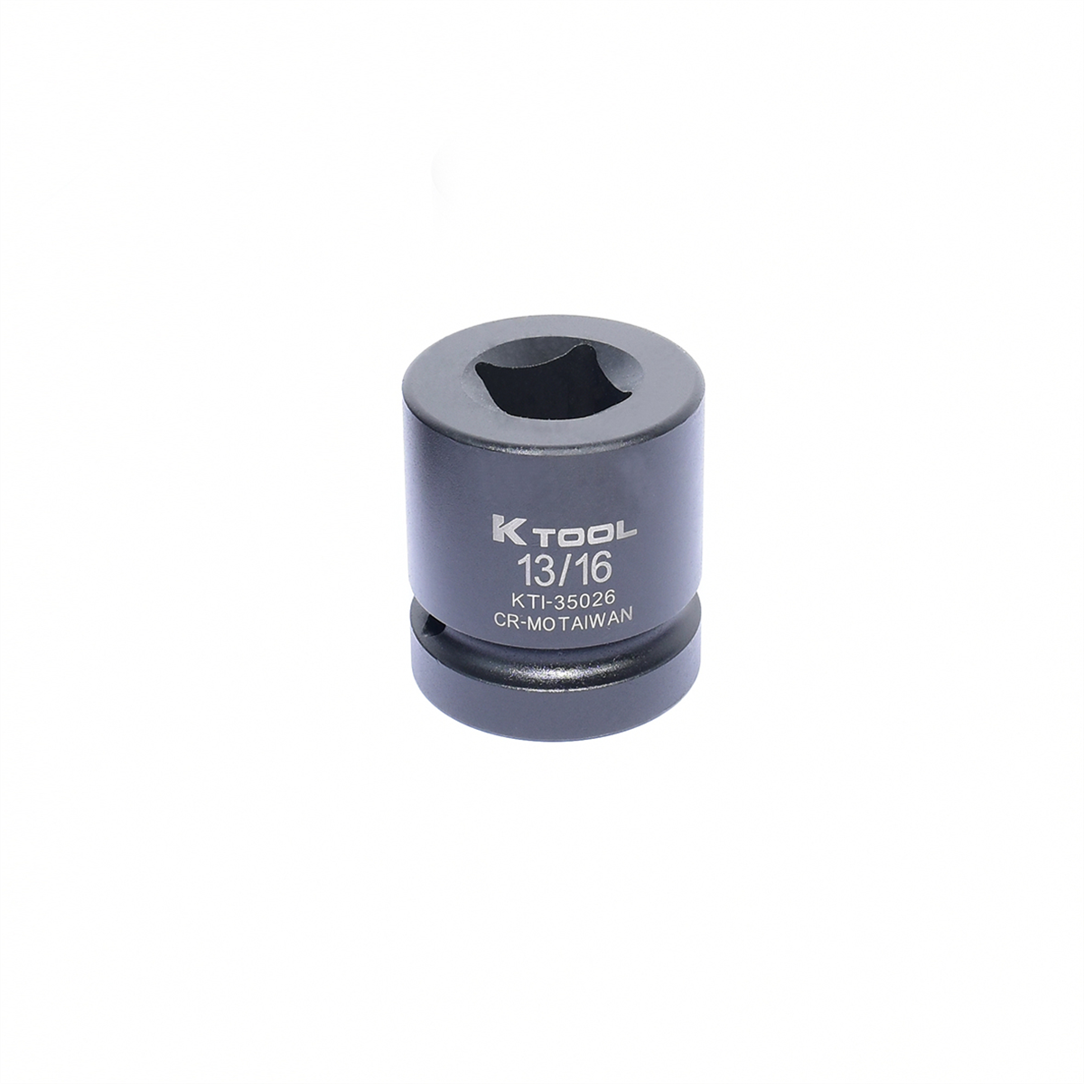 Square Budd Wheel Impact Socket - 1 In Dr - 13/16 In