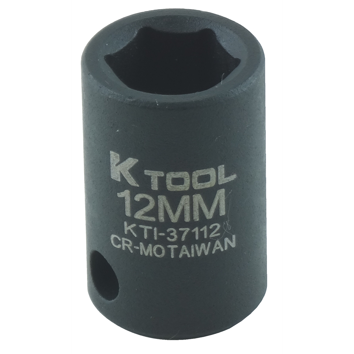 Standard Impact Socket - 3/8 In Dr 6 Pt - 12mm