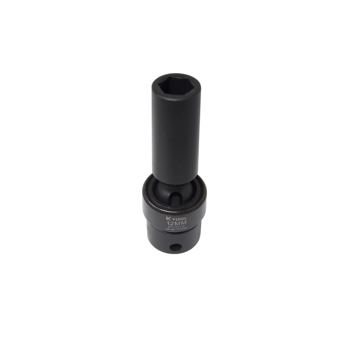 Deep Flex Impact Socket - 3/8 In 6 Pt - 12mm