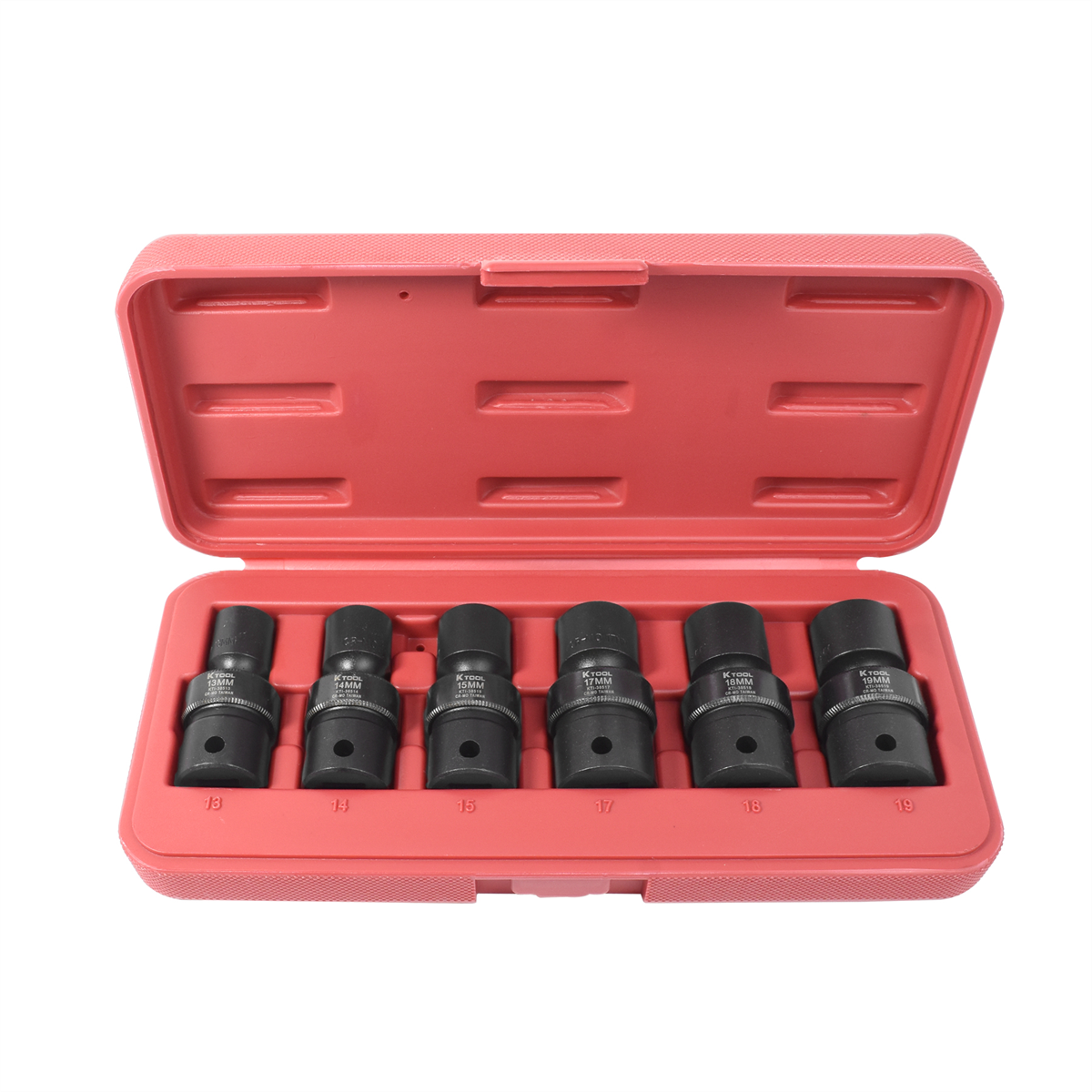 Metric Flex Impact Socket Set - 1/2 In Dr 6 Pt - 6 Piece