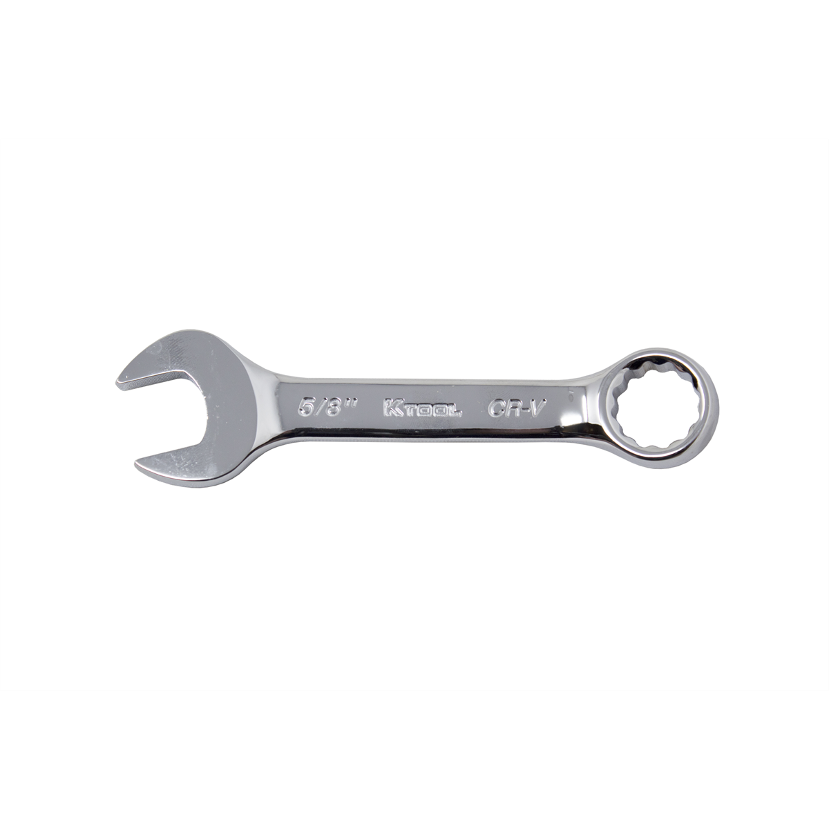 Short High Polish Fractional Combination Wrench - 5/8 In