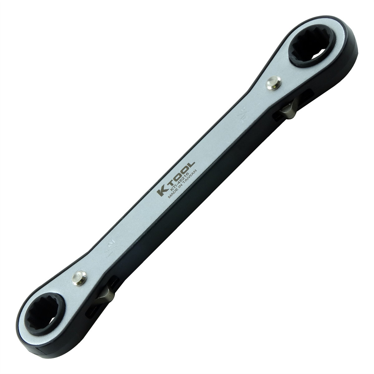 Flat Ratcheting Box Wrench - 1/2 In x 9/16 In