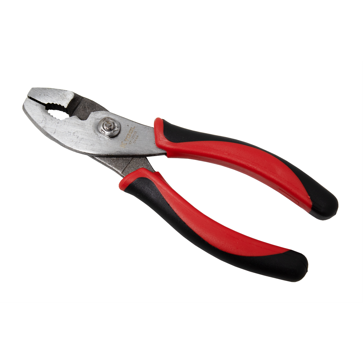 Slip Joint Pliers w/ Red Handles - 6 In