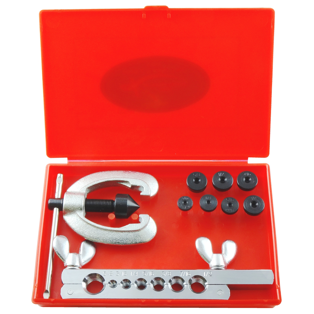 Double Flaring Tool Kit - 7 Adapters