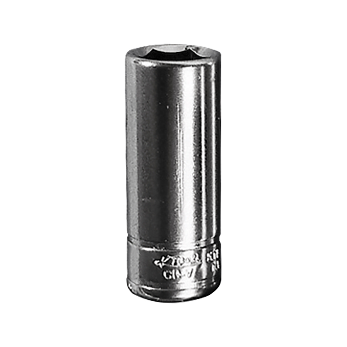 Deep Socket - 1/4 In Drive 6 Point - 7/16 In