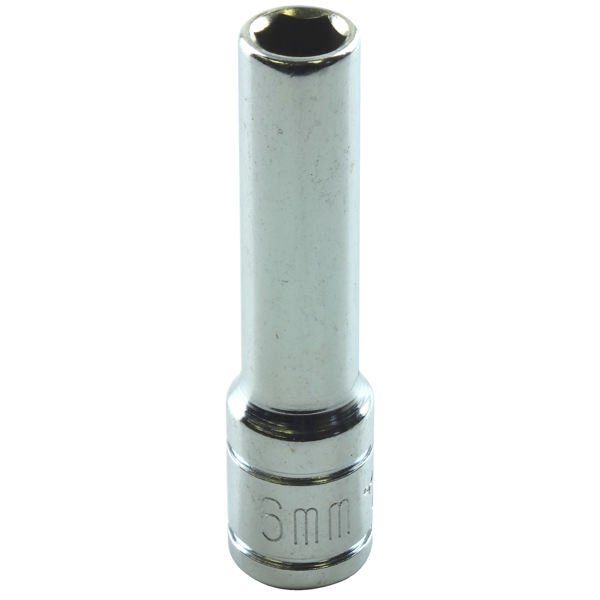 Metric Deep Socket - 1/4 In Dr 6 Pt - 6mm