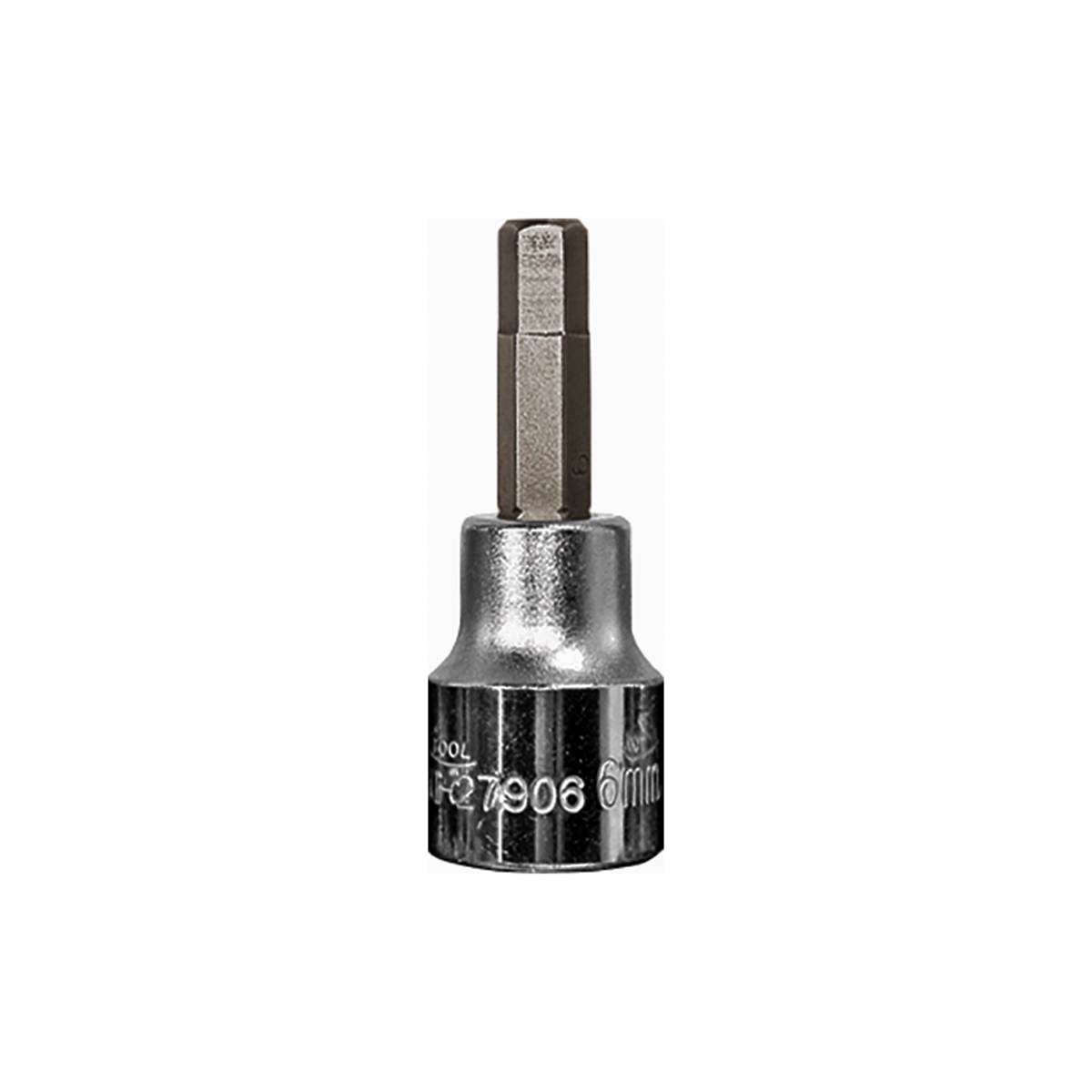 Metric Hex Bit Socket - 3/8 In Drive - 6mm