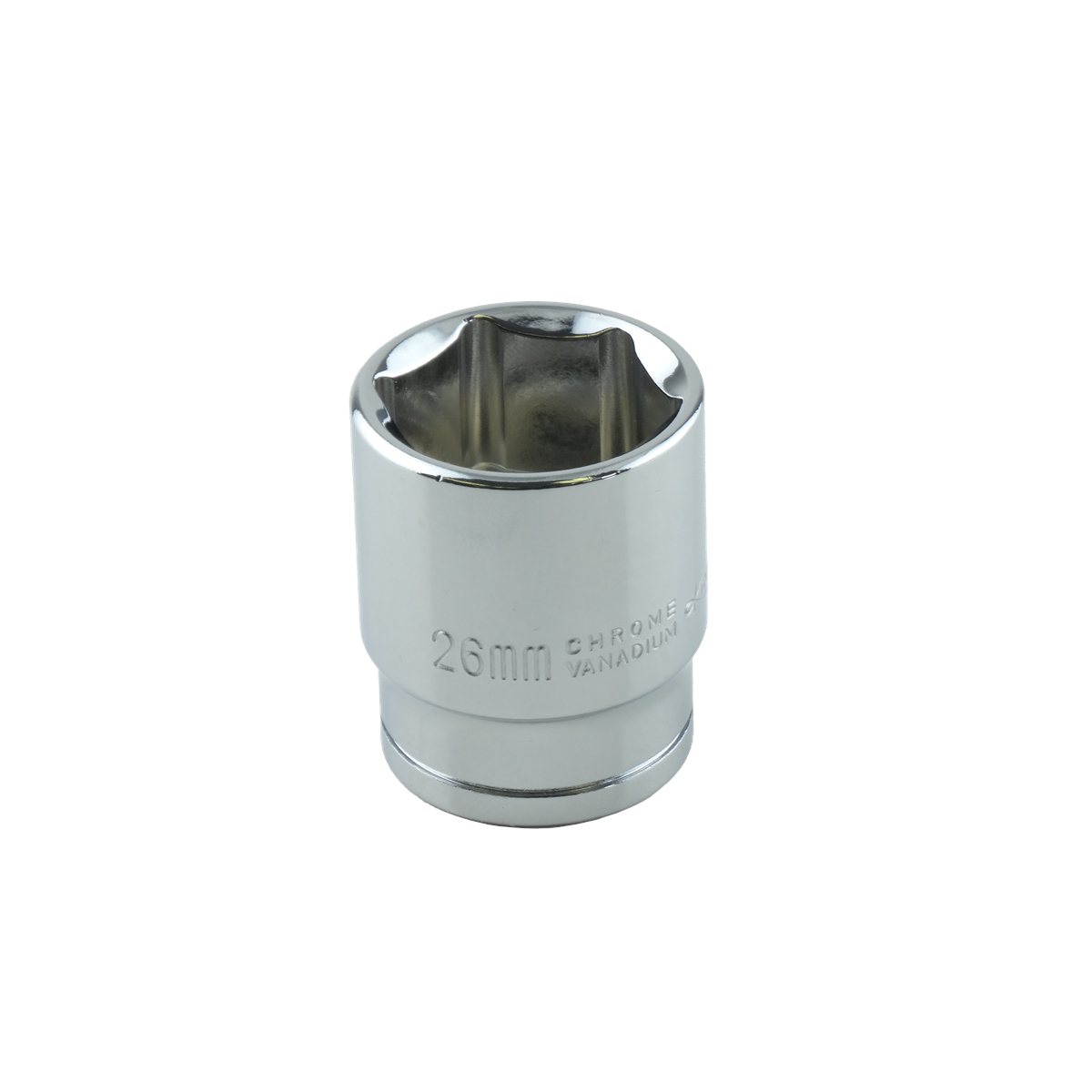 Standard Short Socket - 1/2 In Dr 6 Pt - 26mm