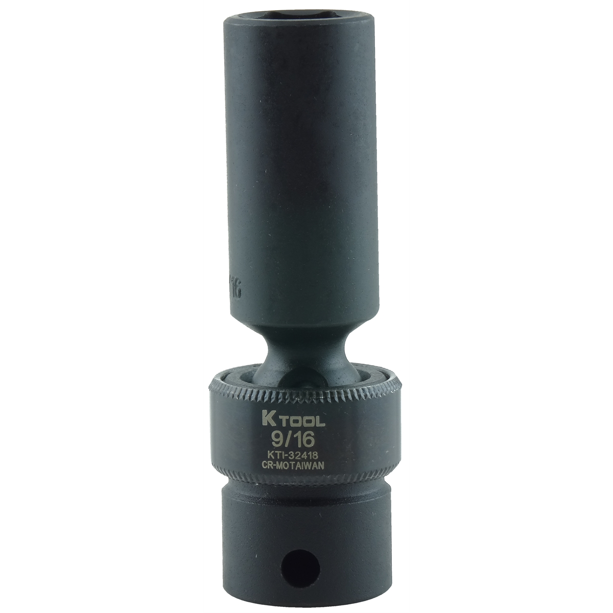 Deep Flex Impact Socket - 3/8 In Dr 6 Pt - 9/16 In