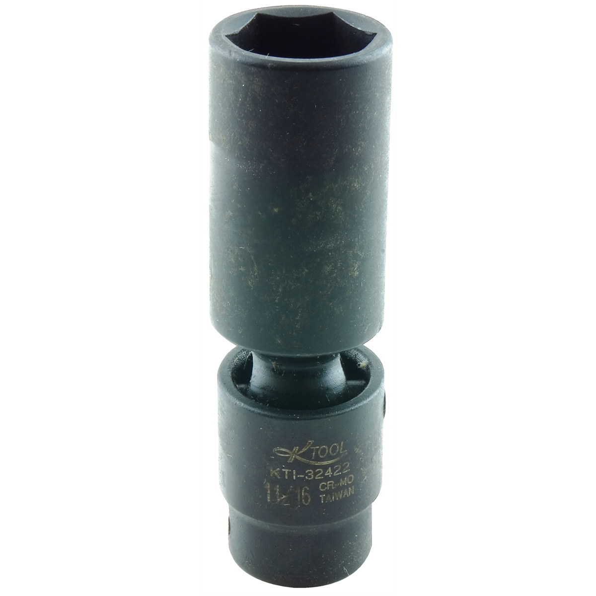 Deep Flex Impact Socket - 3/8 In Dr 6 Pt - 11/16 In