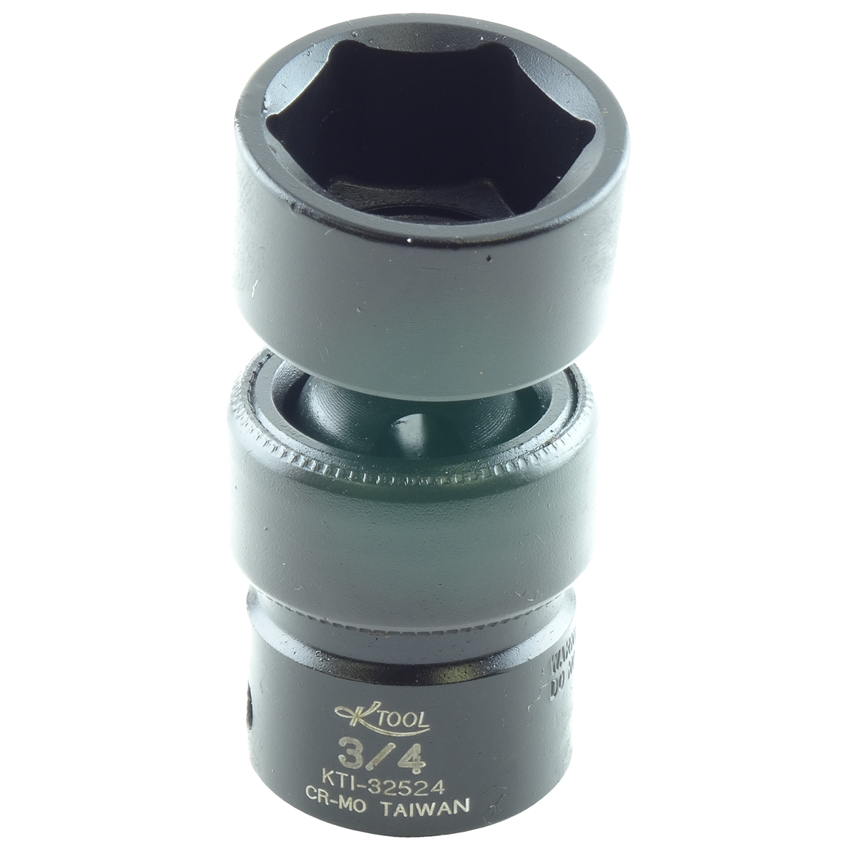 Shallow Flex Impact Socket - 3/8 In Dr 6 Pt - 3/4 In