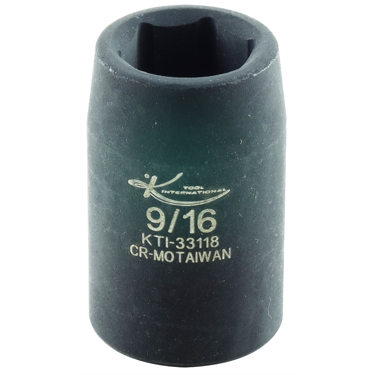 Standard Impact Socket - 1/2 In Dr 6 Pt - 9/16 In