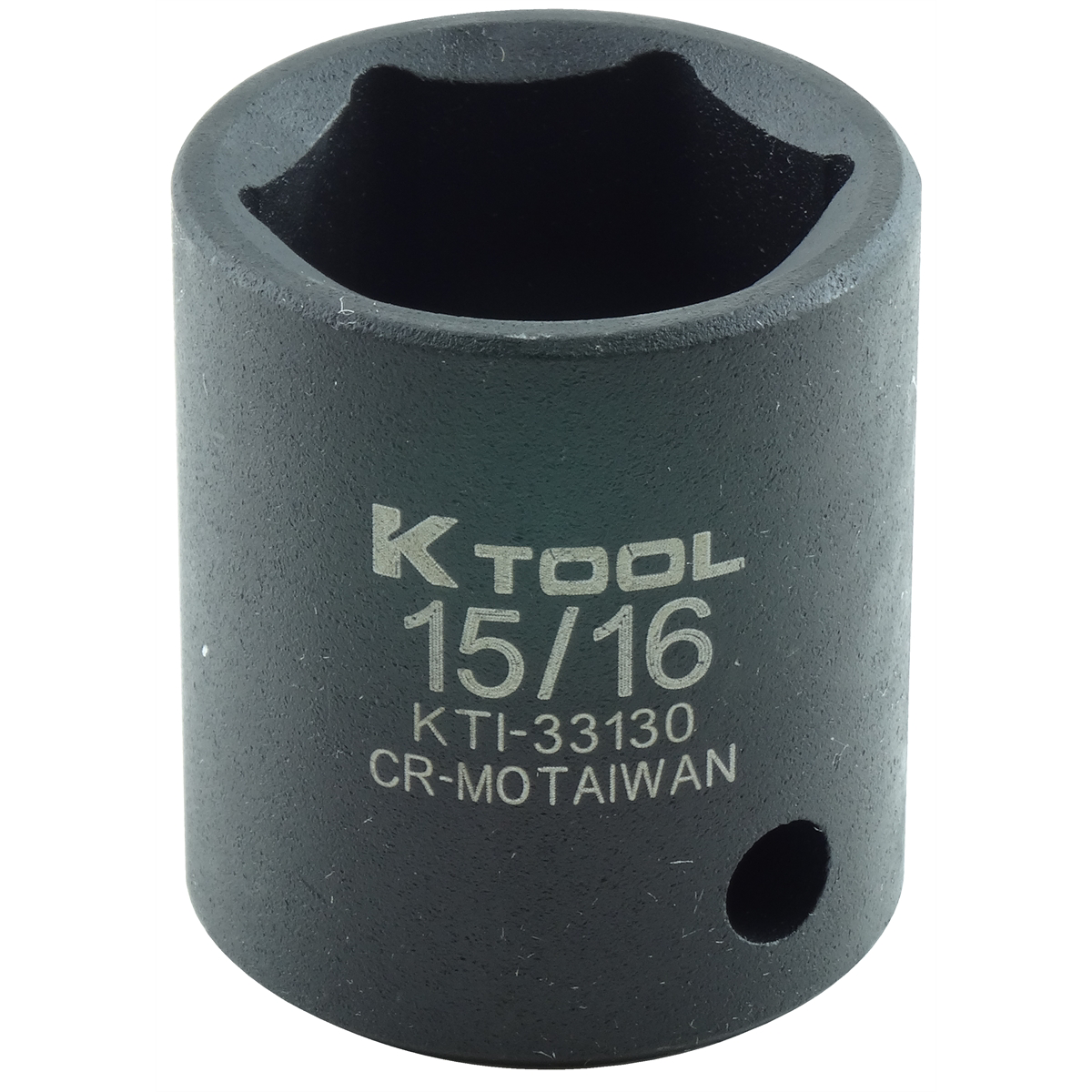 Standard Impact Socket - 1/2 In Dr 6 Pt - 15/16 In