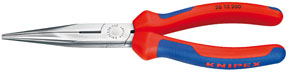 Knipex 8" 45° Bent Nose Pliers with Cutter Serrated Tool