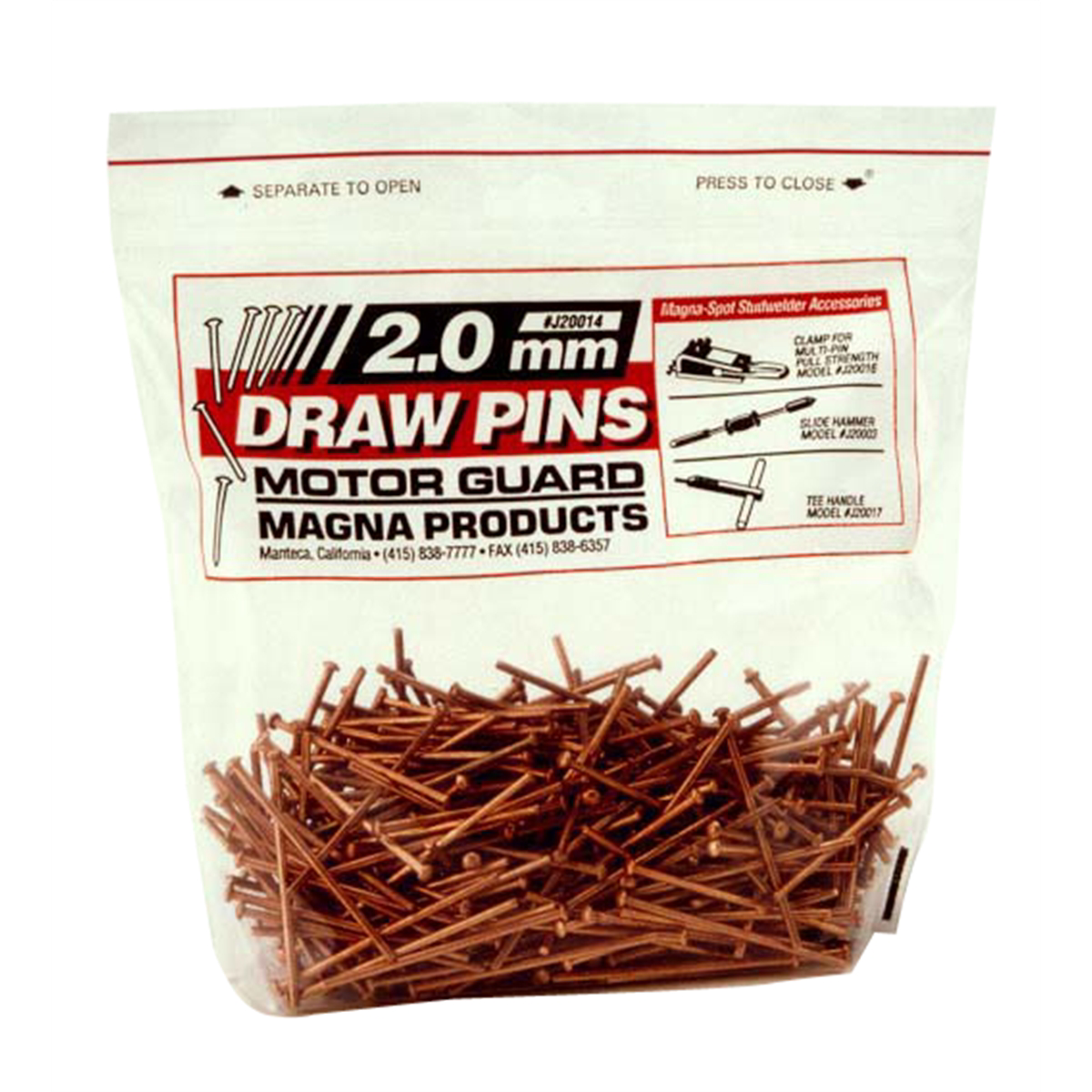 Draw Pins - 2.5 mm