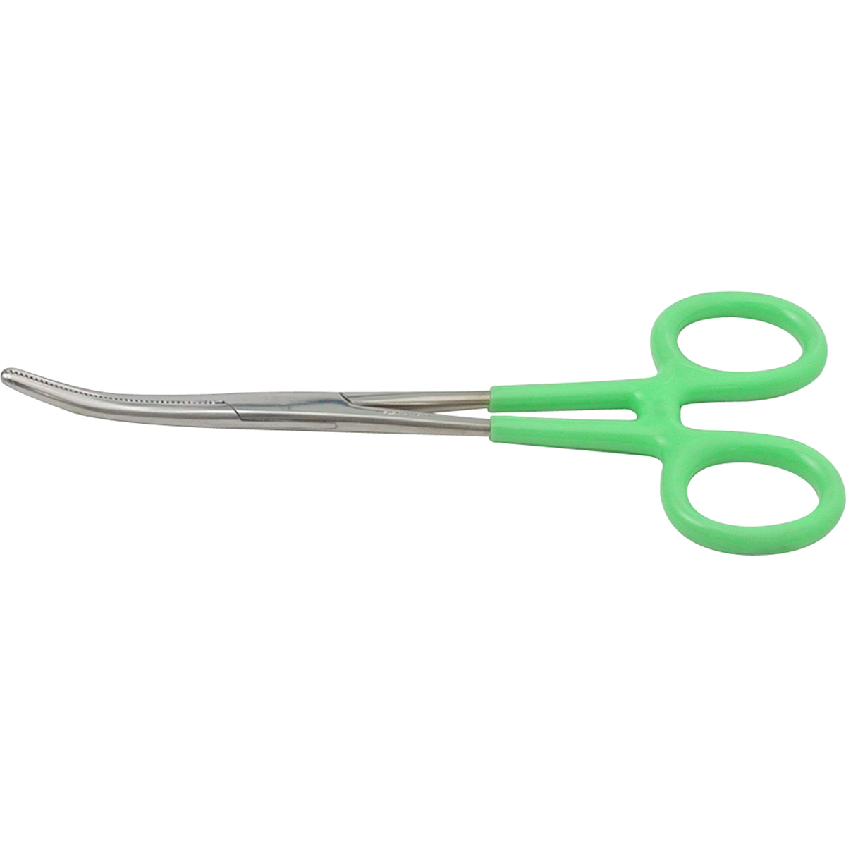 Pinch Off Bent Nose Hemostat - 6 1/4 In