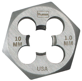 HCS Metric Hex Die - 10MM - 1.00