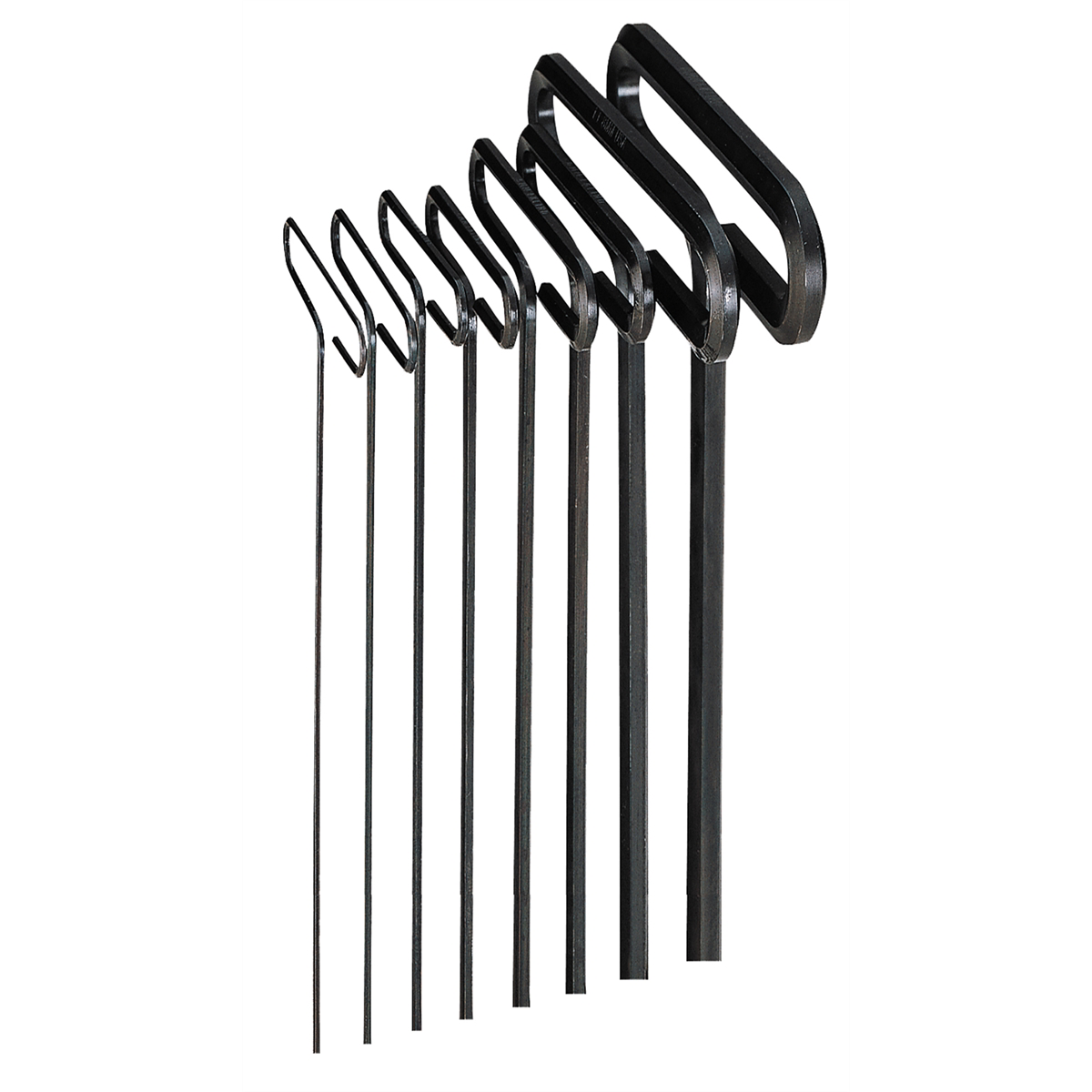 8-Pc Hex T-Key Set 3/32-1/4 Standard Grip