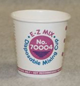 Disposable Mixing Cups - 1/4 Pint - 400/Box