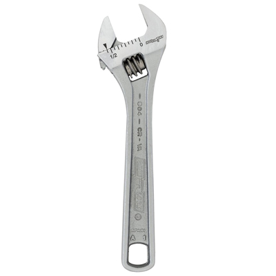 Chrome Adjustable Wrench - 4 In