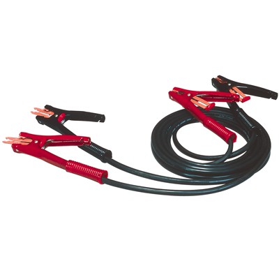 Battery Booster Jumper Cables - 12Ft 500 Amp Clamps