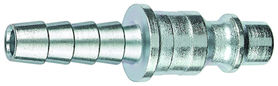 Hose Barb Industrial Interchange Coupler Plug - 1/4 In NPT