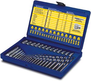 Screw Extractor / Drill Bit Set - 35-Pc