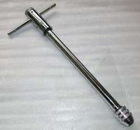 Extended Length Ratcheting Tap Wrench - 10 In