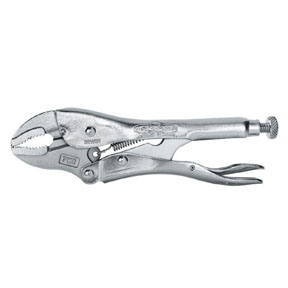 Curved Jaw Locking Pliers w/ Cutter 7 Inch VGP7WR