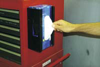 Magnetic Glove Dispenser