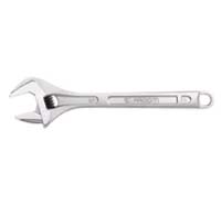 Chromed Adjustable Wrench - 6 In